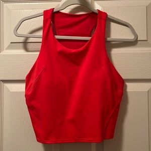 Lululemon Invigorate Training Tank Top- Love Red, size 12